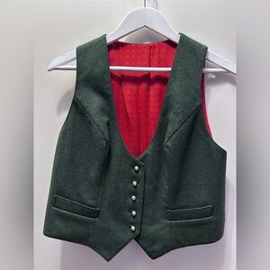 Vintage Hamo Wool Blend Vest – Made in Austria, Size 44 Unisex